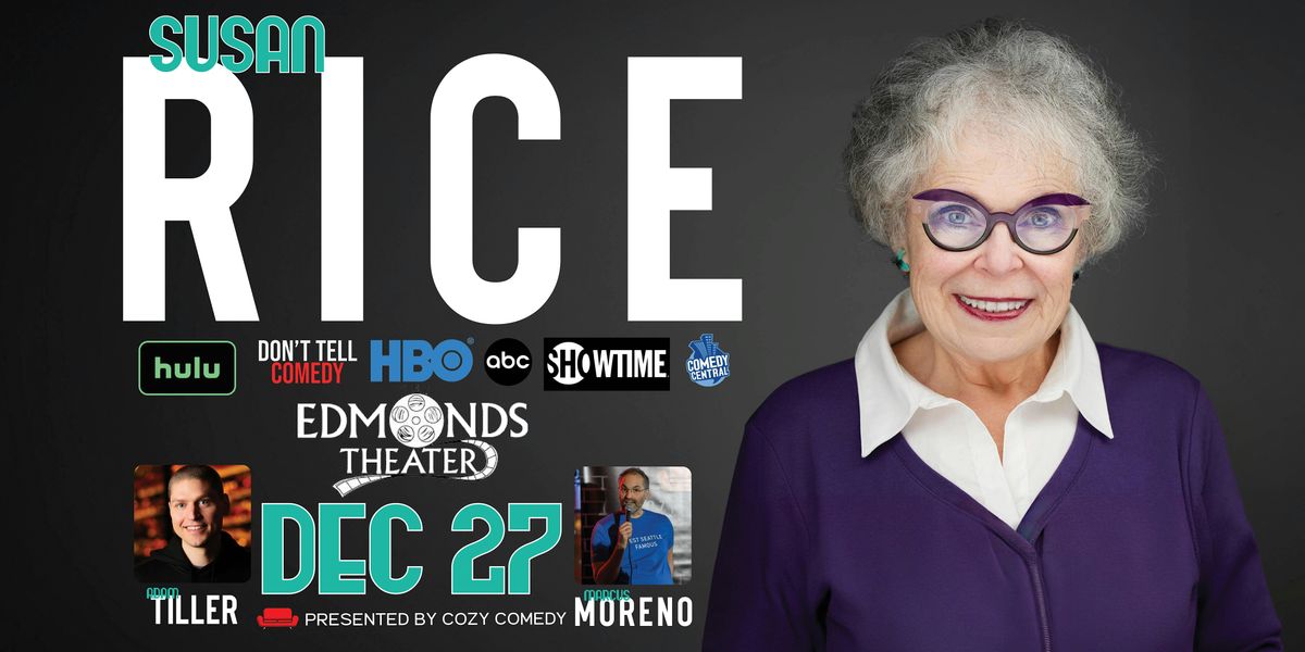 Susan Rice Live at the Edmonds Theater!