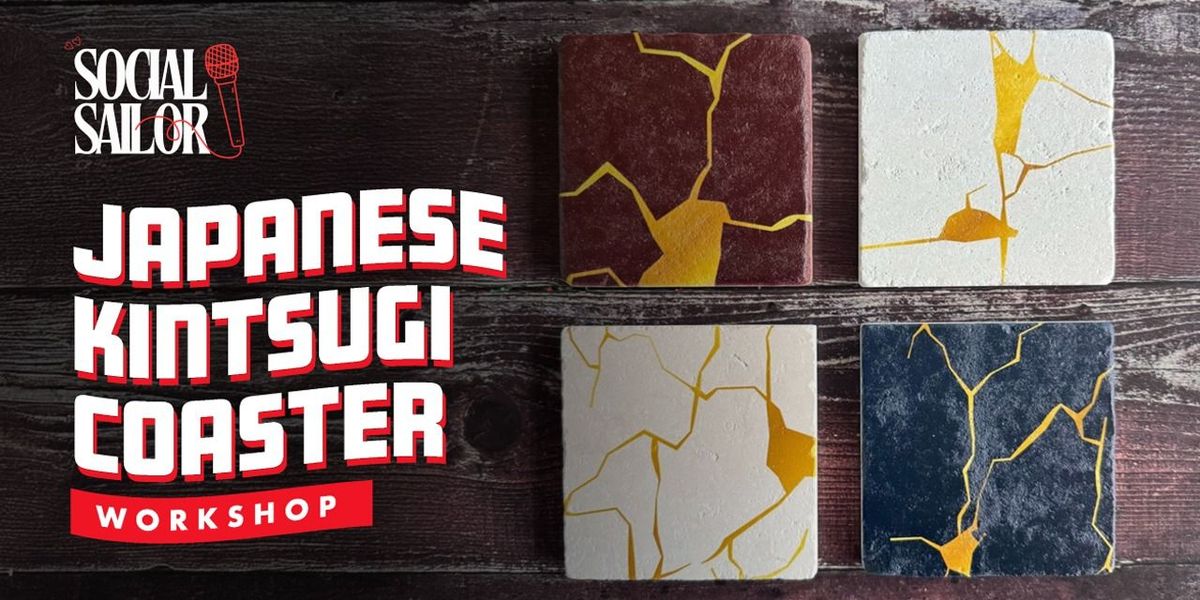 Japanese Kintsugi Coaster - Kolkata