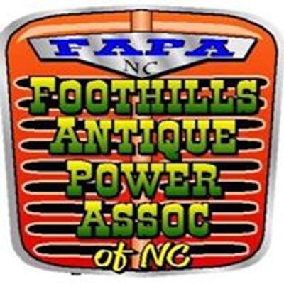 Foothills Antique Power Association