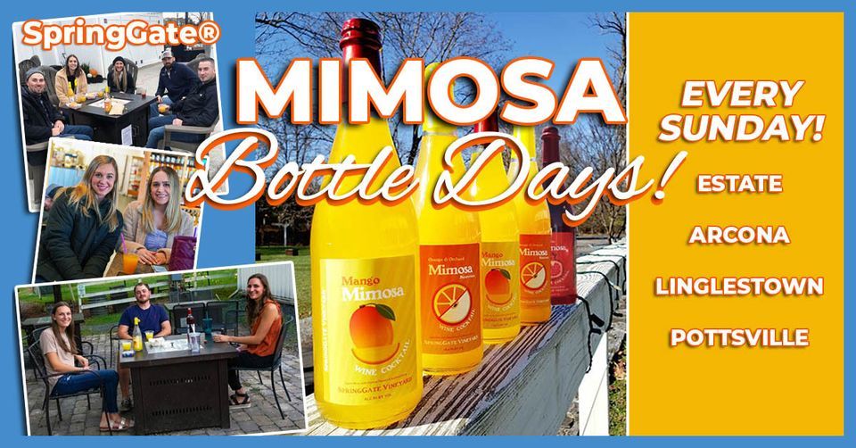 Mimosa Bottle Days! | SpringGate Vineyard, Harrisburg, PA | June 12, 2022