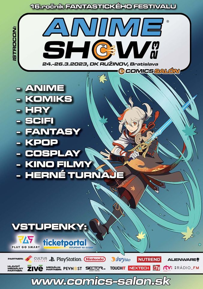 AnimeSHOW 2023 Dom kultúry Ružinov, Trnava, TA March 24, 2023