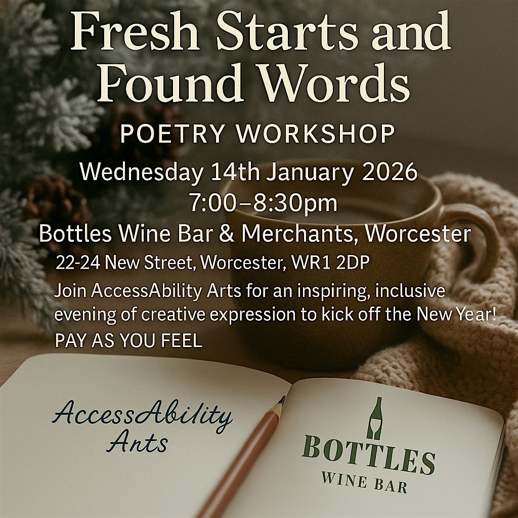 Fresh Starts and Found Words: A New Year Poetry Workshop