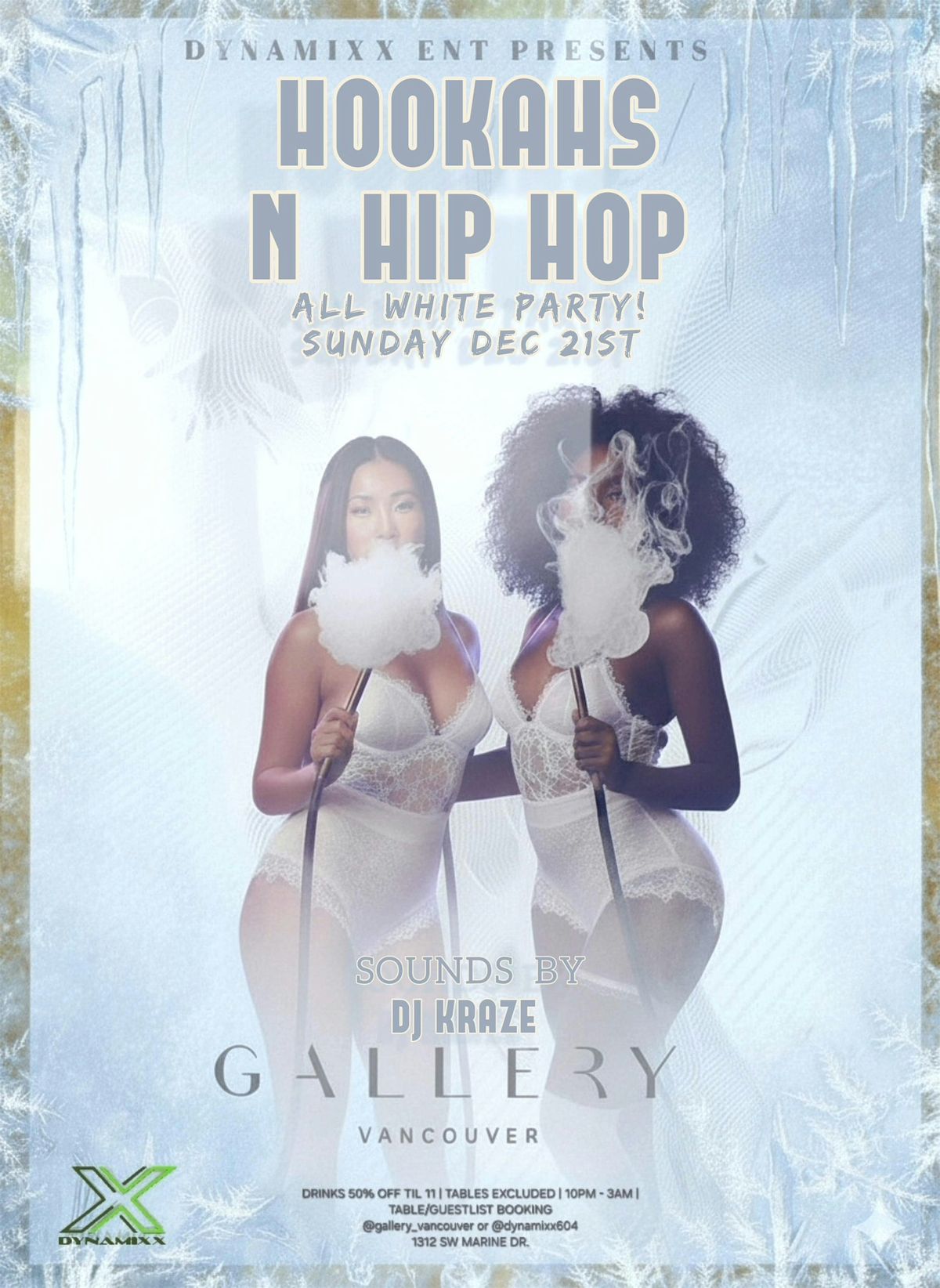 HOOKAHS N HIP HOP \u2606 DEC 21ST \u2606 GALLERY