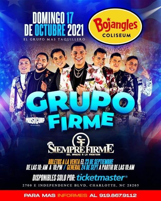 GRUPO FIRME | CHARLOTTE NORTH CAROLINA