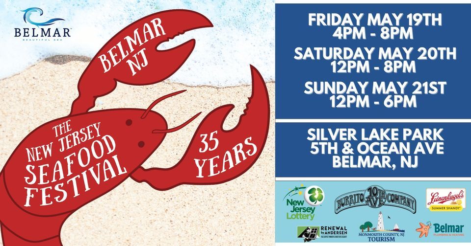 35th Annual New Jersey Seafood Festival Silver Lake Park, Belmar, NJ