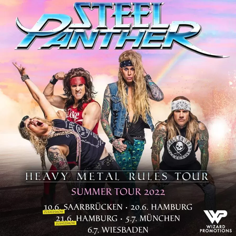 Steel Panther at Mars Music Hall at the Von Braun Center