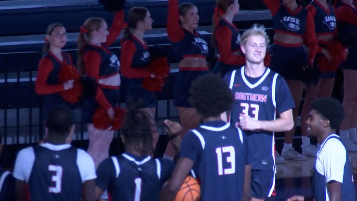 Parking Kentucky State Thorobreds at Southern Indiana Screaming Eagles Mens Basketball