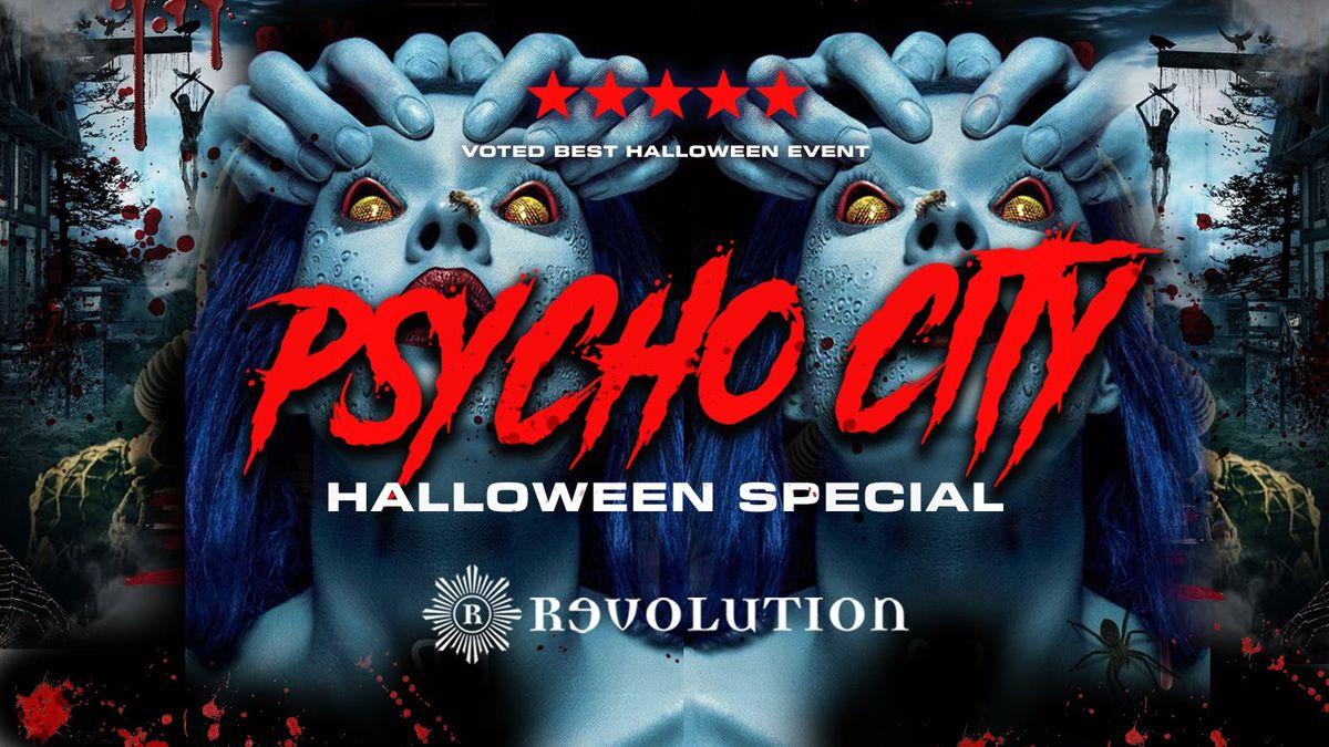 PSYCHO CITY\ud83e\ude78 Surrey \/ Guildford Biggest Halloween Event \ud83c\udf83