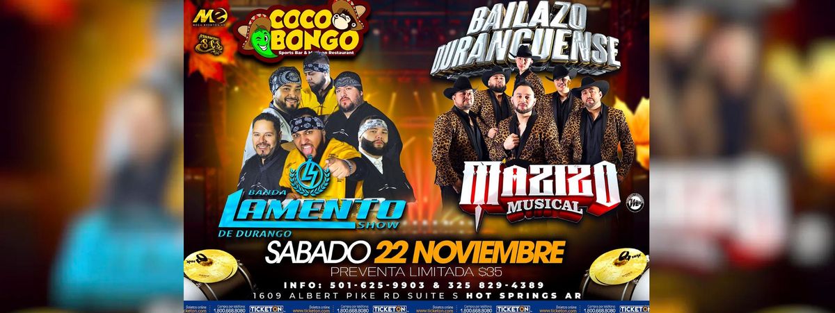 BANDA LAMENTO SHOW DE DURANGO & MAZIZO MUSICAL