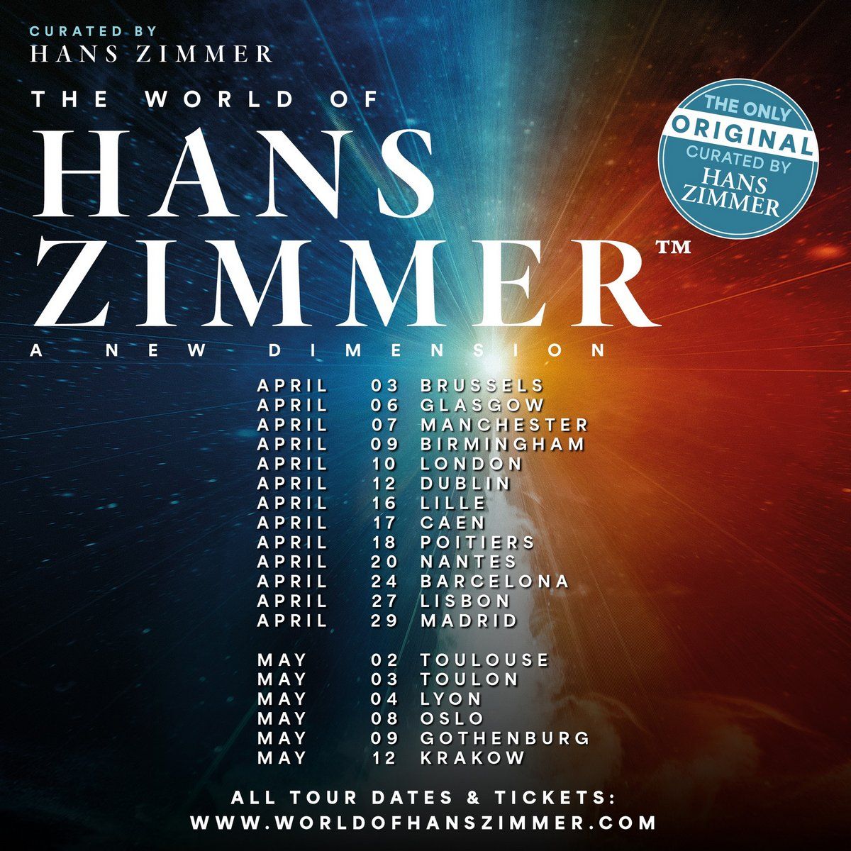 The World of Hans Zimmer Glasgow Tickets