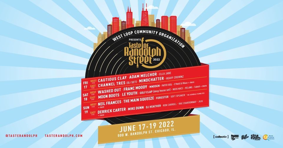 Taste Of Randolph 2022 Taste of Randolph, Chicago, IL June 17 to