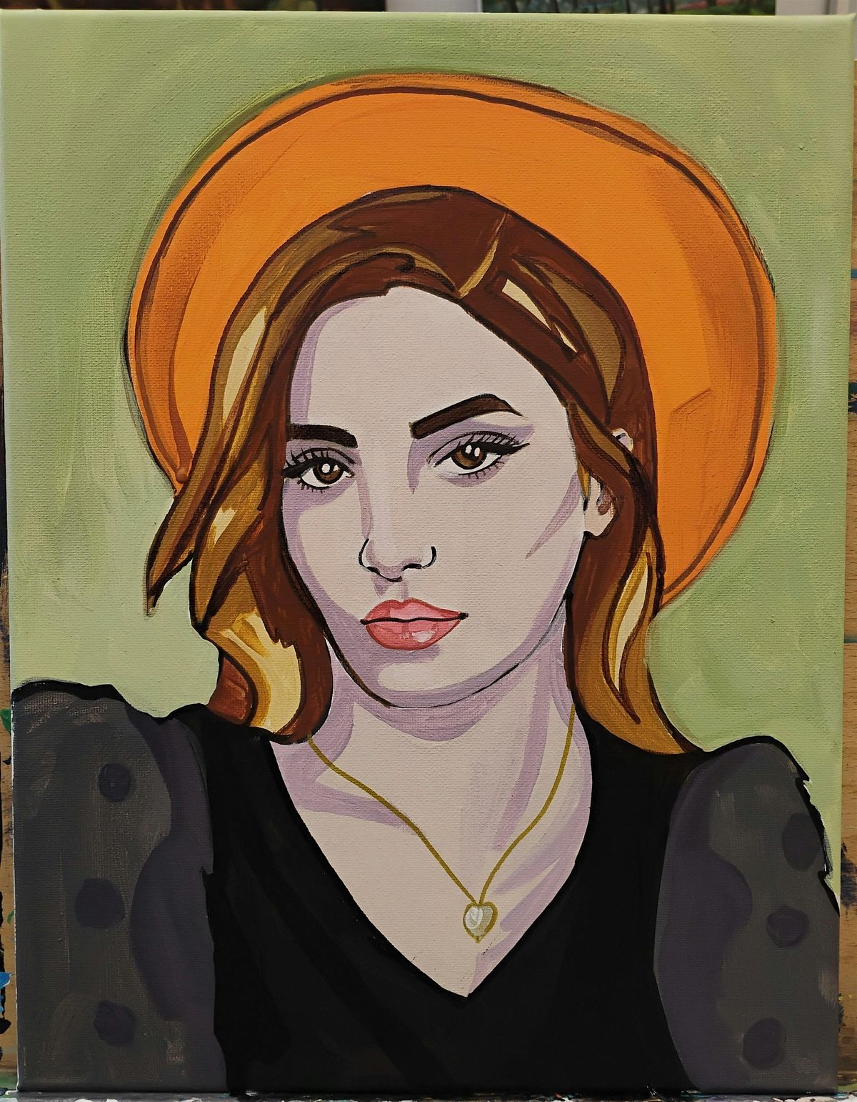 Pop Art Portrait: Self-Portrait Paint Night \u2013 Holiday Edition