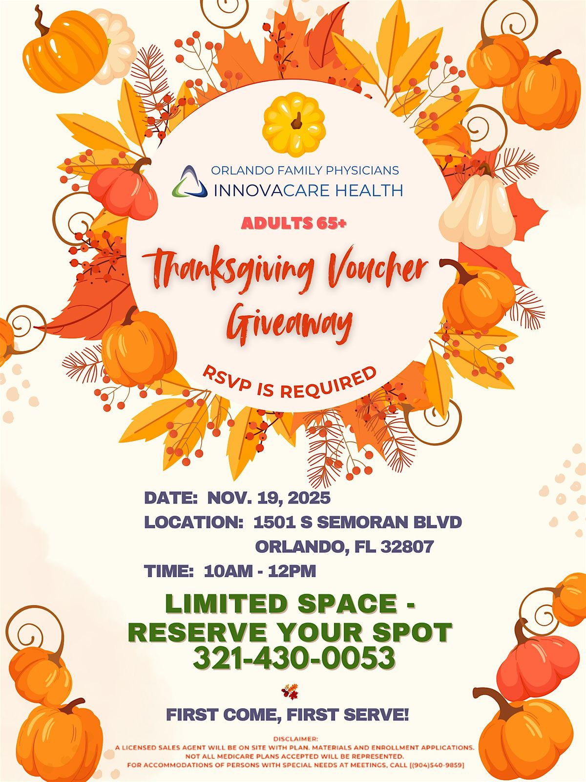 Thanksgiving Celebration - Semoran