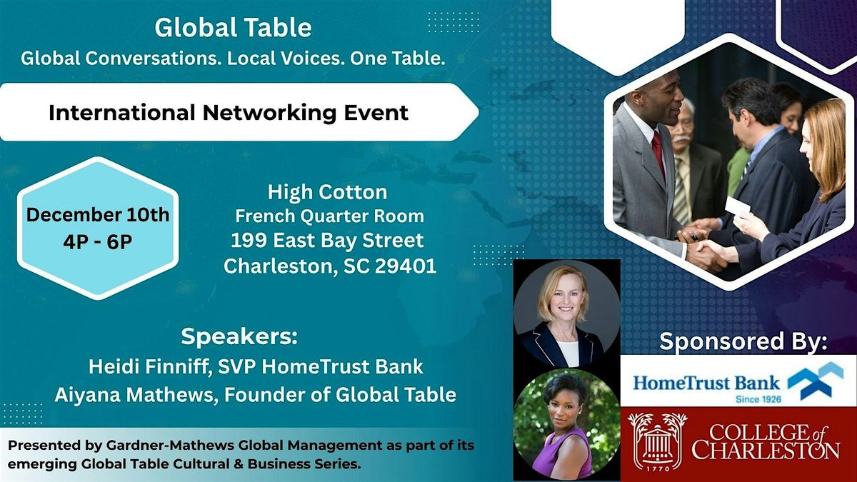 Global Table - International Networking Event