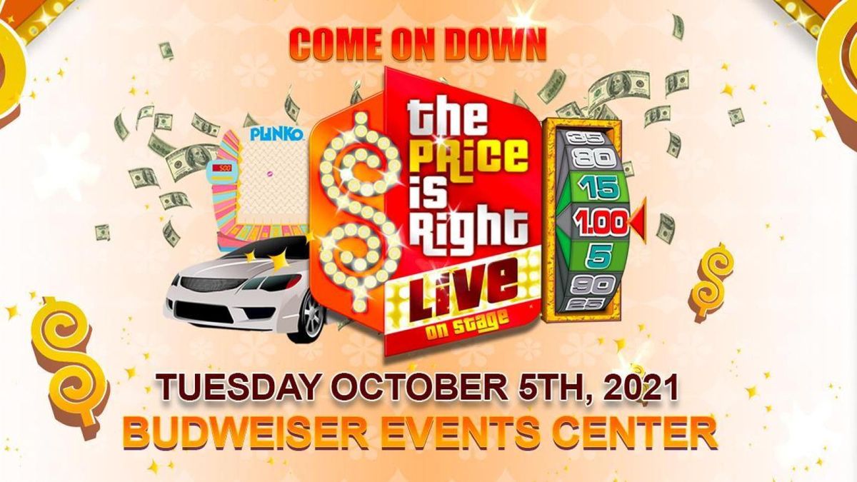 Parking The Price Is Right Live