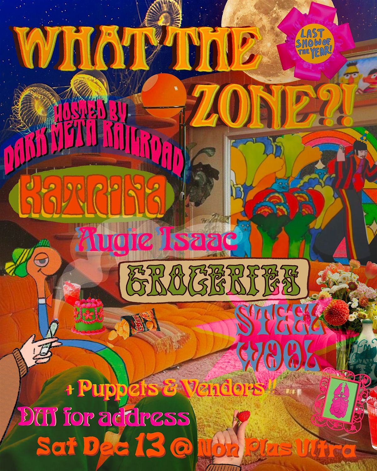 What the Zone Fest?! with KATRINA \/  AUGIE ISAAC \/ GROCERIES\/ STEEL WOOL