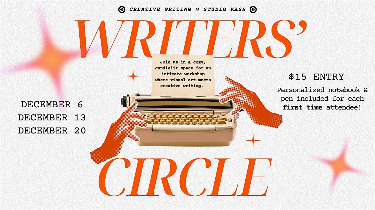 Writers' Circle at Studio Kash