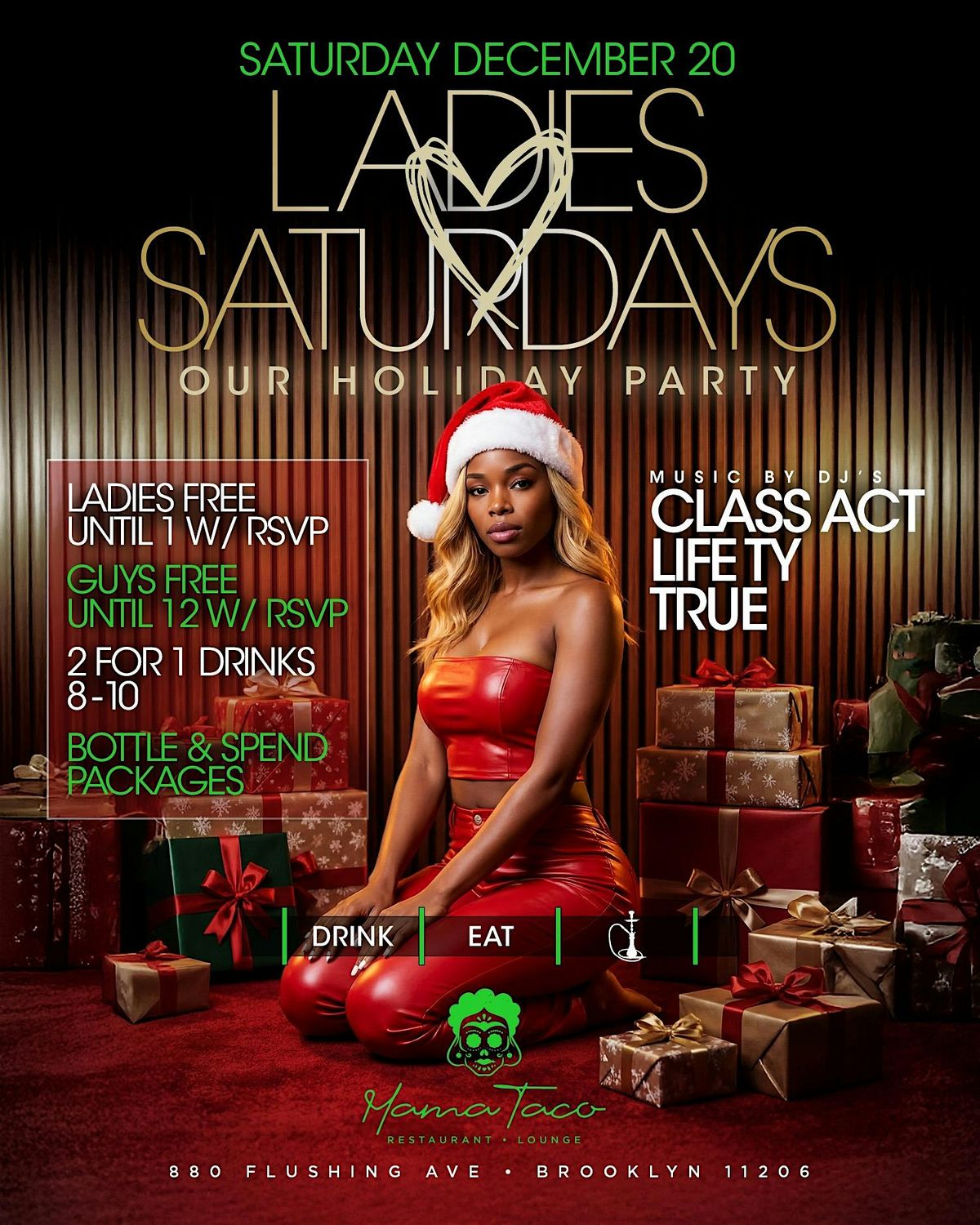 Saturdays @ Mama Taco \u2022 Hip-Hop + Reggae + Afrobeats + Reggaeton + Soca