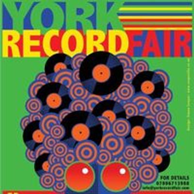 York Record Fair - 10am -5pm - indoors at the racecourse