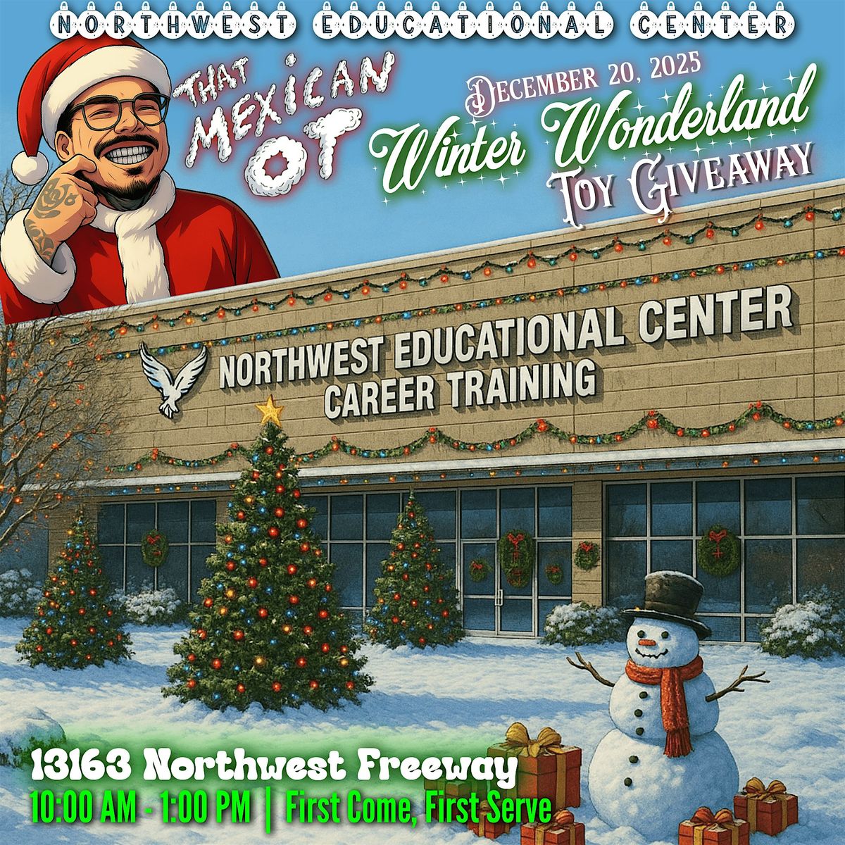 Northwest Educational Center 4th Annual Toy Giveaway
