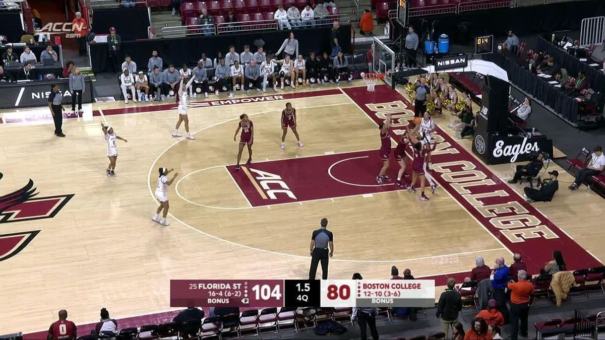 Boston College Eagles at Florida State Seminoles Womens Basketball