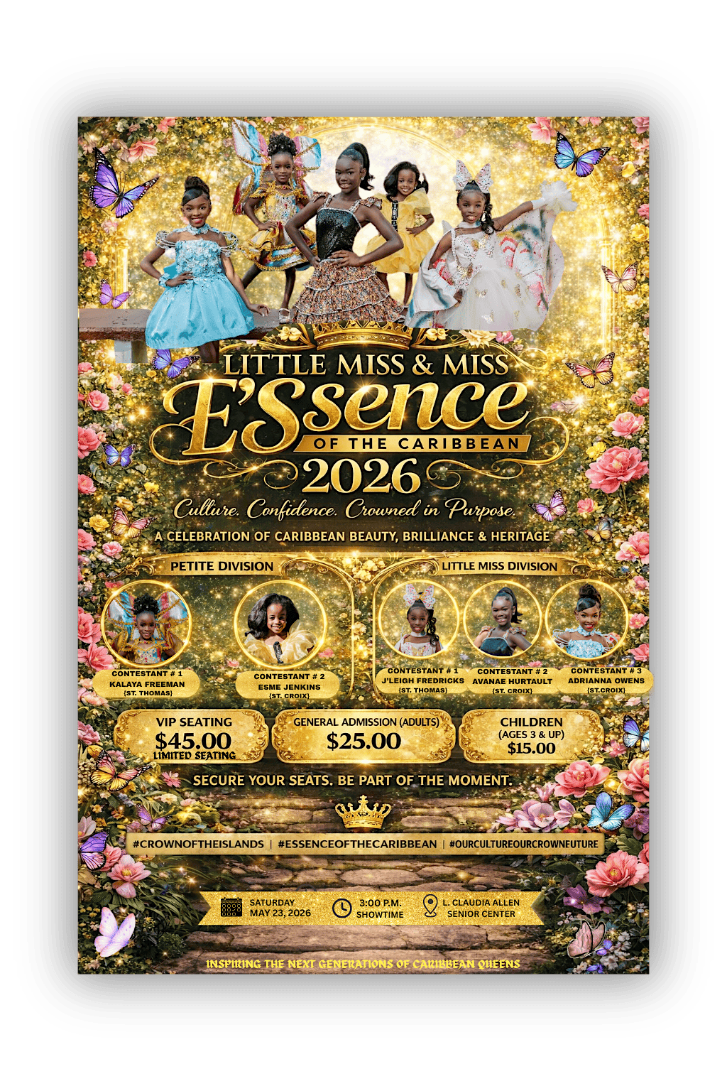 3rd Annual Little Miss & Miss E'Ssence of the Caribbean