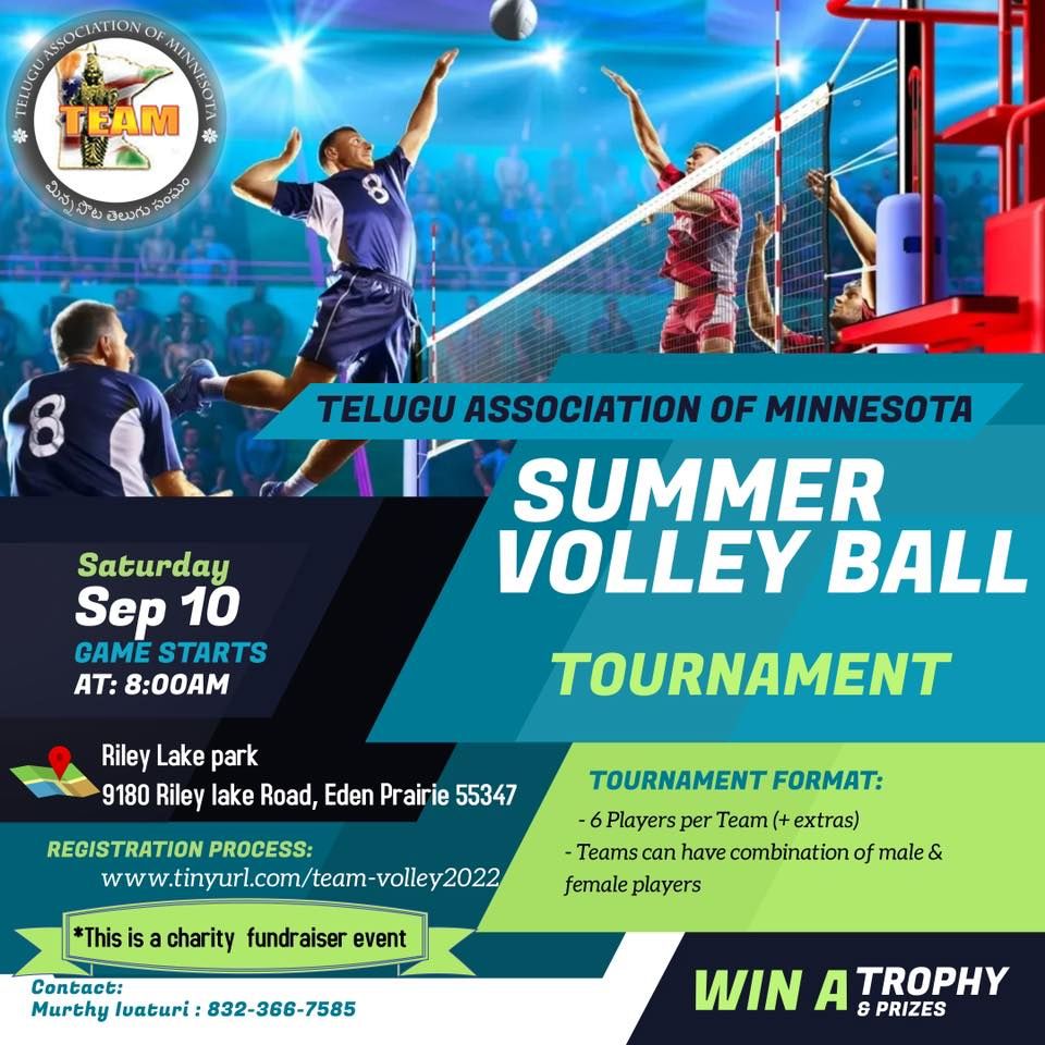 Sand volleyball 2022 Riley Lake Park, Eden Prairie, MN September 10, 2022