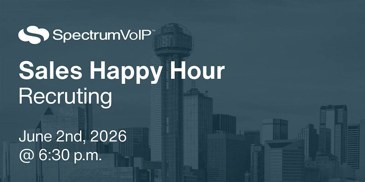 SALES RECRUITING HAPPY HOUR