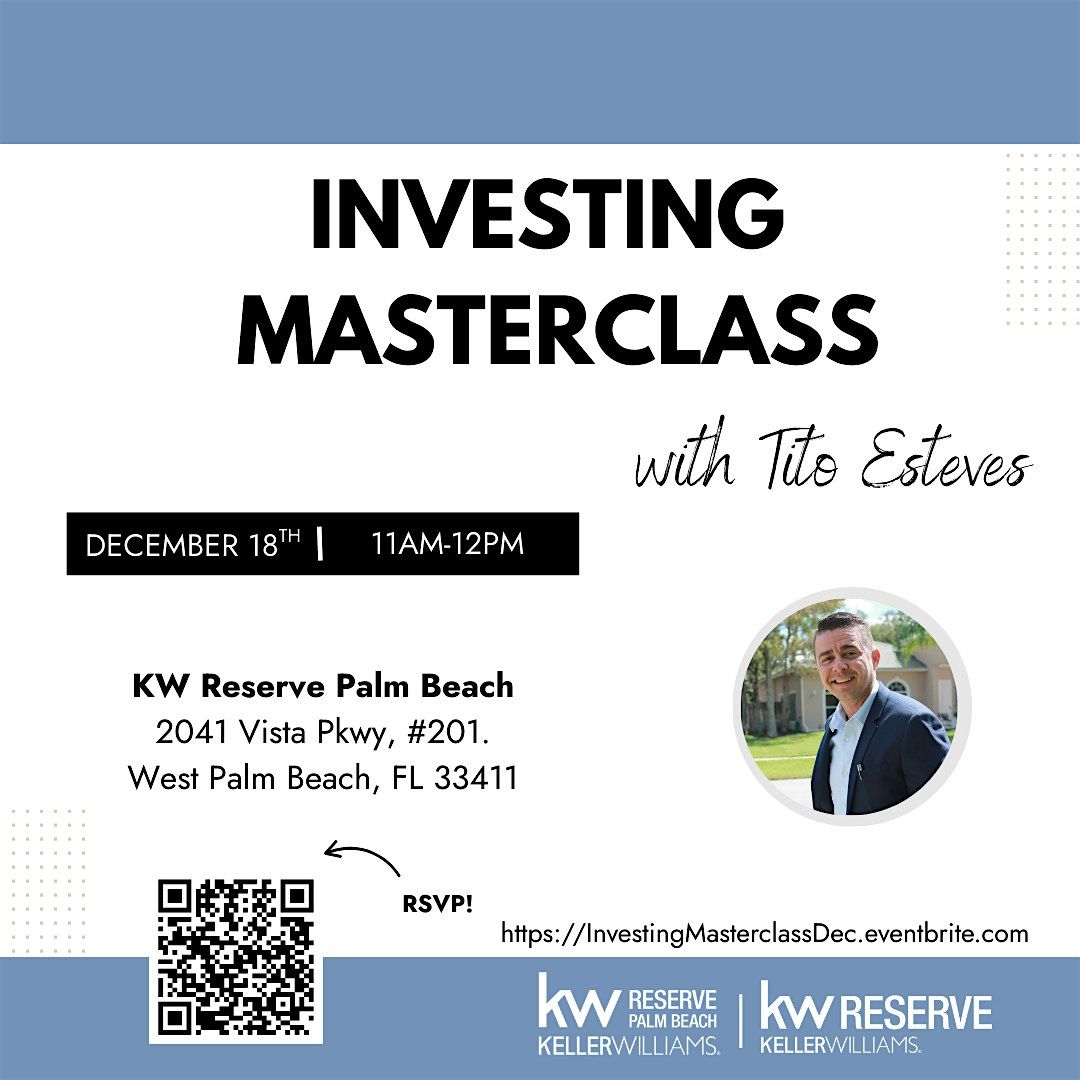 Investing Masterclass with Tito Esteves