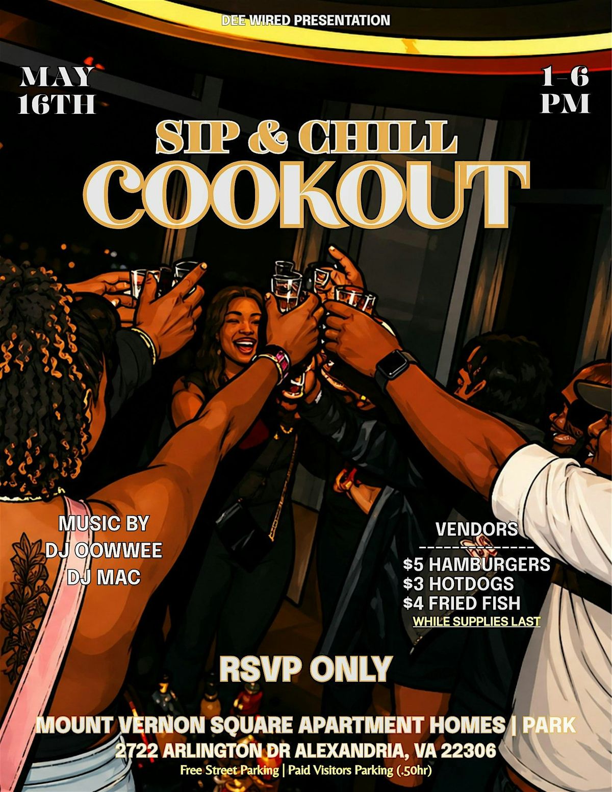 SIP & CHILL COOKOUT