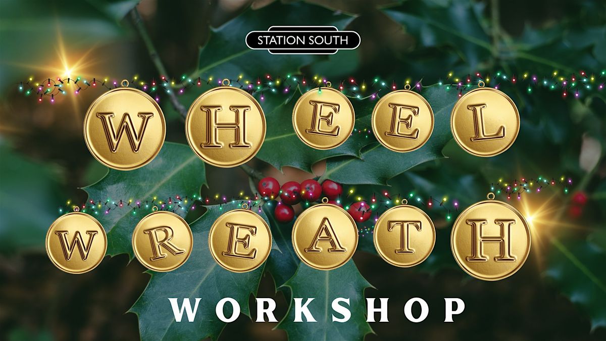 Festive Family Wheel Wreath Weaving Workshop