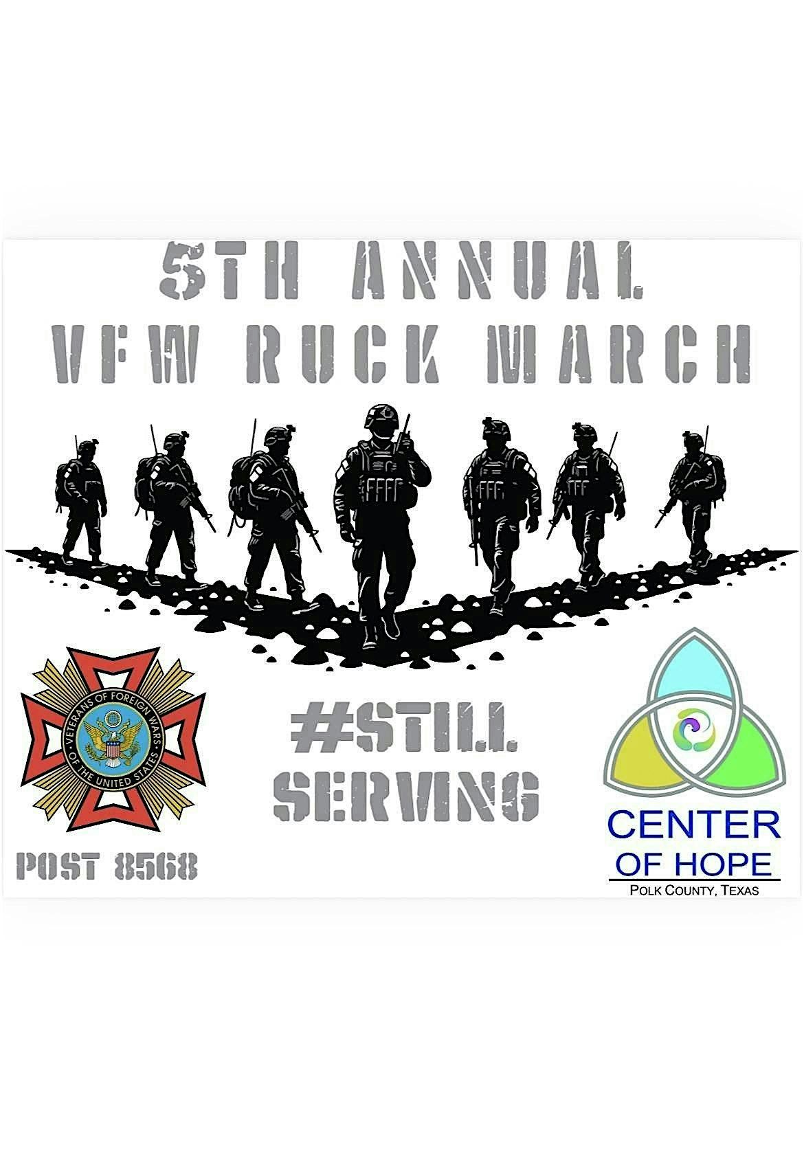 VFW Post 8568 5th Annual Memorial Day Ruck March