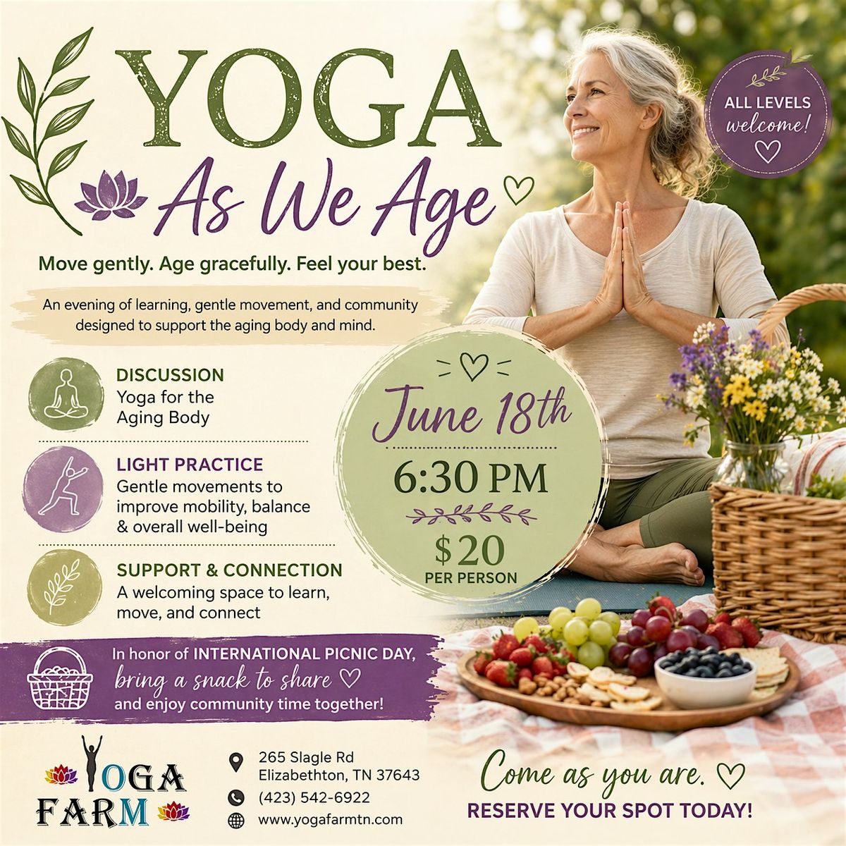 Yoga As We Age