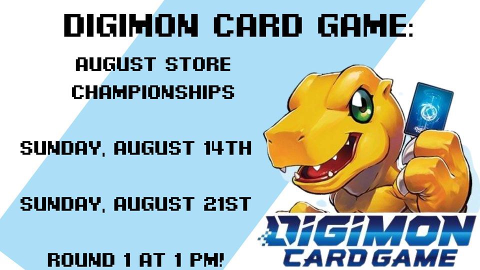 Digimon Store Championship, Round 1/Event 1 Frost Giant Games LLC