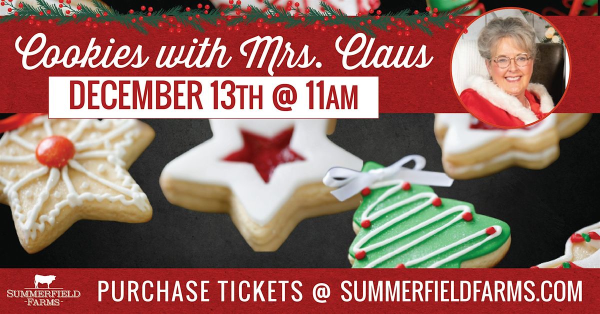 Cookies with Mrs. Claus