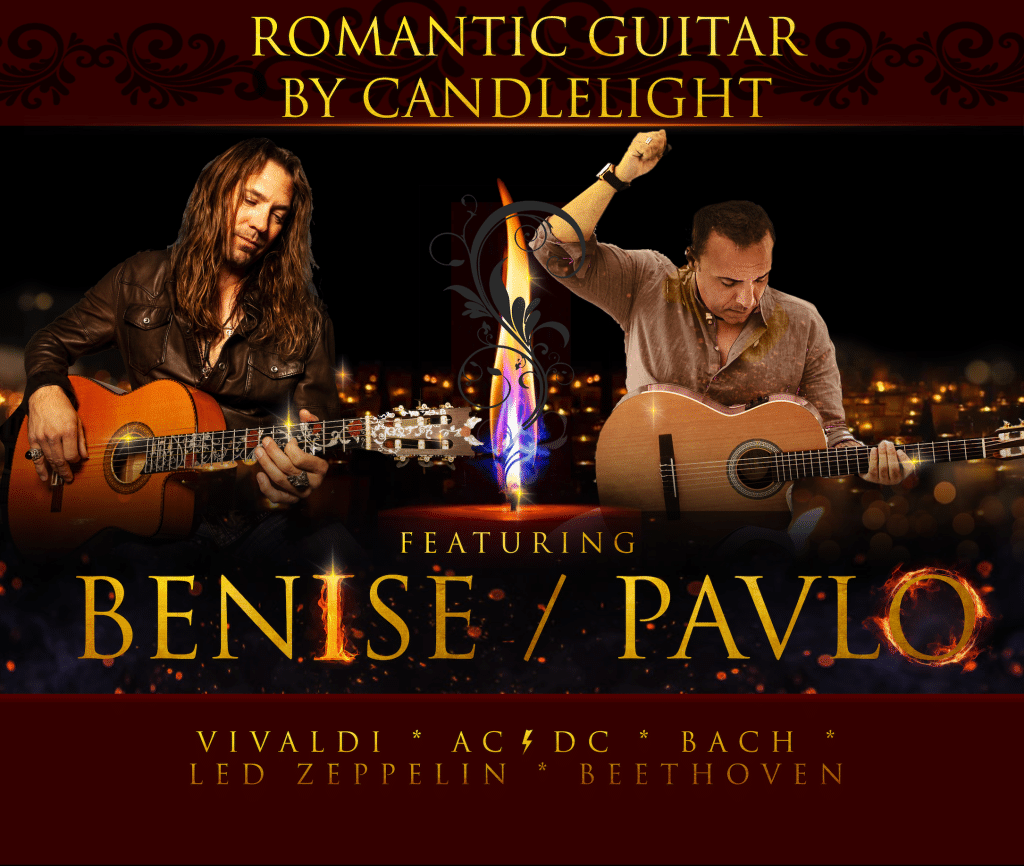 Romantic Guitar by Candlelight - Benise and Pavlo at Kimo Theatre
