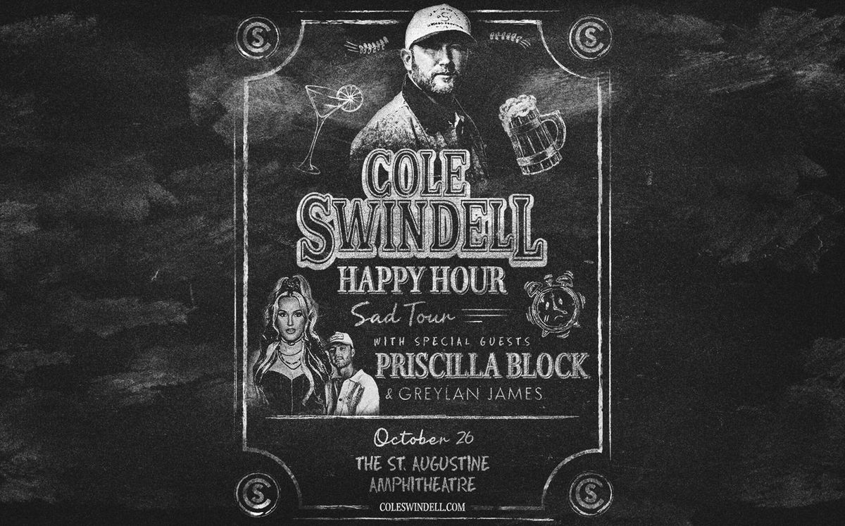 Cole Swindell with Priscilla Block with Greylan James