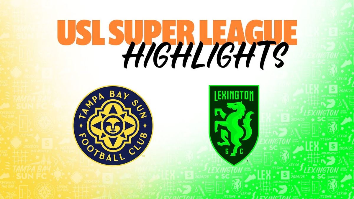 Lexington SC at Tampa Bay Sun FC