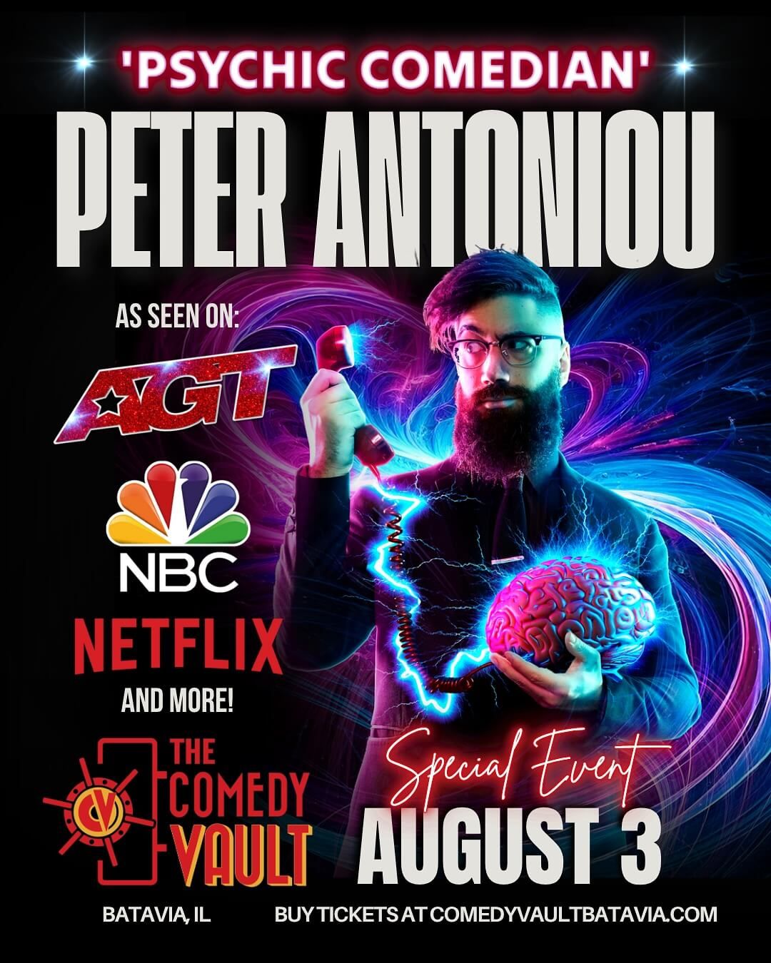 Peter Antoniou at Gryphon Theatre