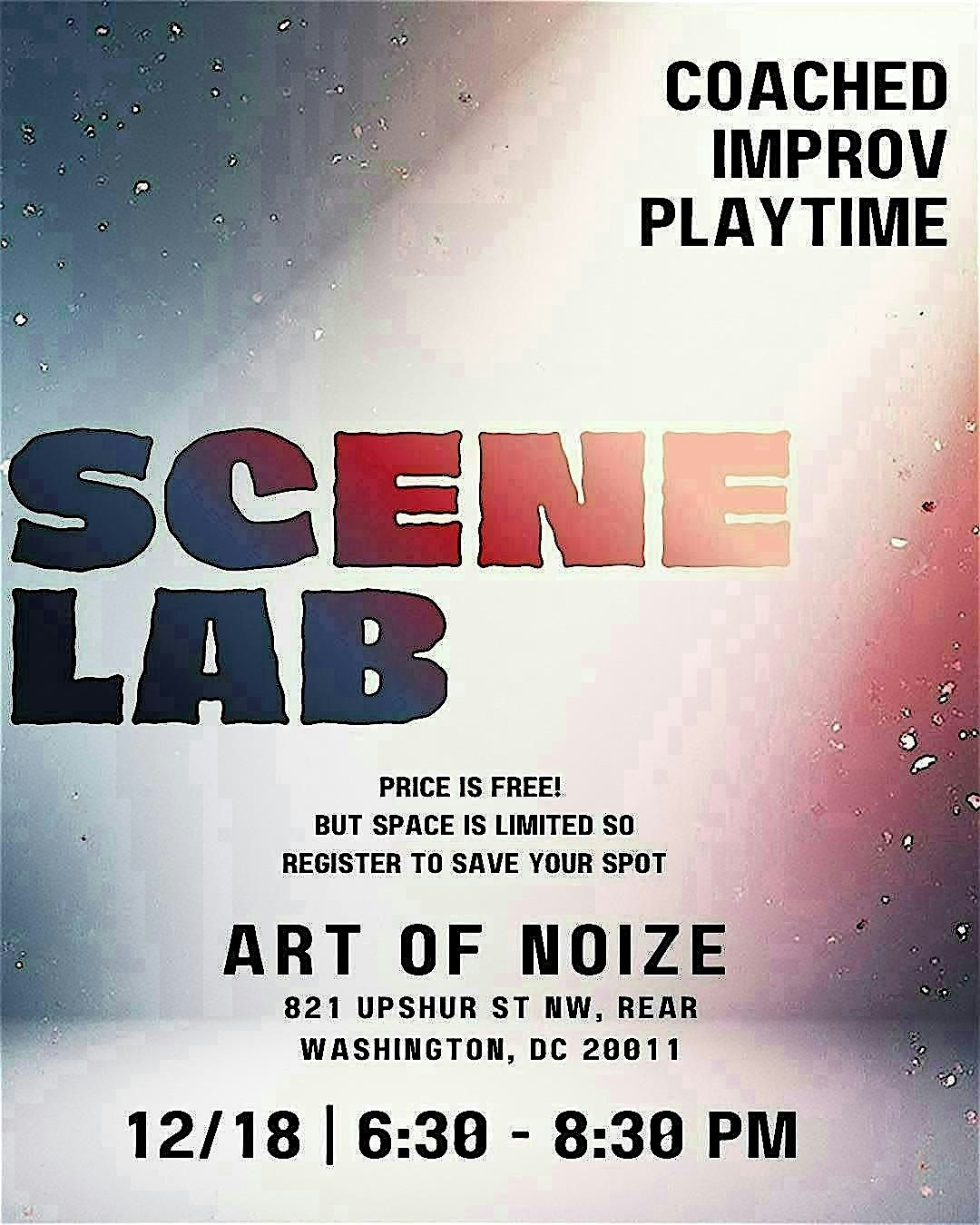 Scene Lab: Coached Improv Playtime