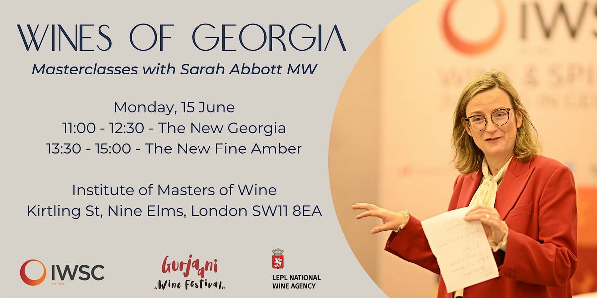 Wines of Georgia with Sarah Abbott MW