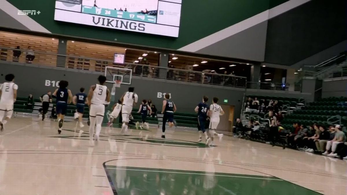 Parking Northern Arizona Lumberjacks at Portland State Vikings Mens Basketball