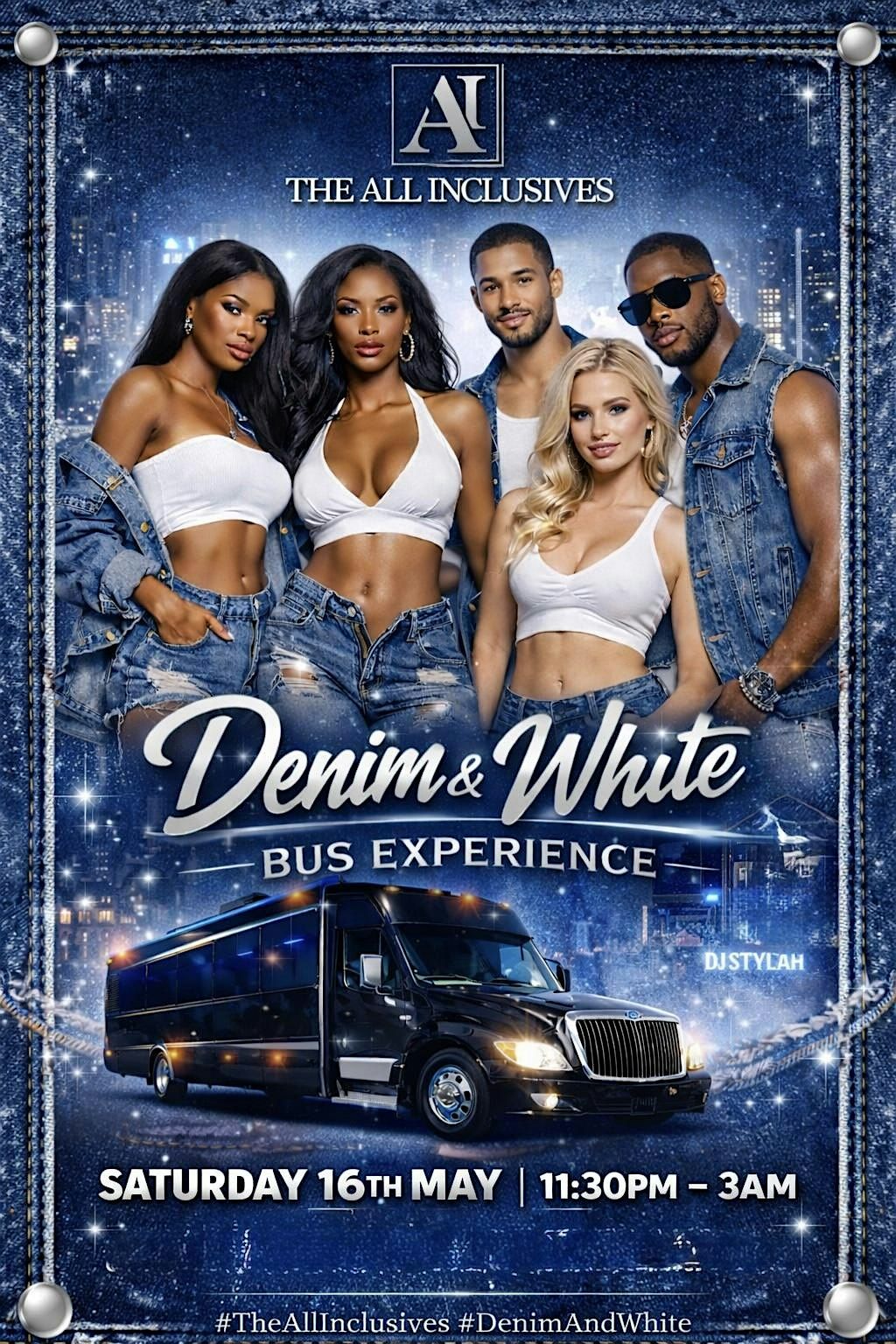 Denim & White Bus Experience