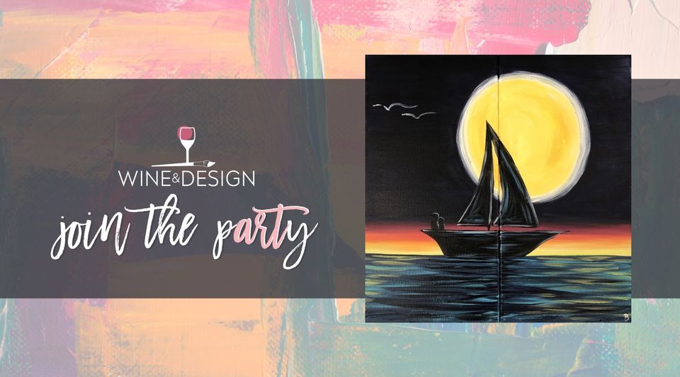 Paint & Sip Sail Away With Me Date Night! (1 Ticket Includes 2