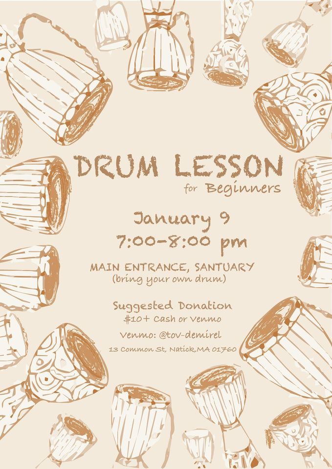 Drum Lesson for Beginners