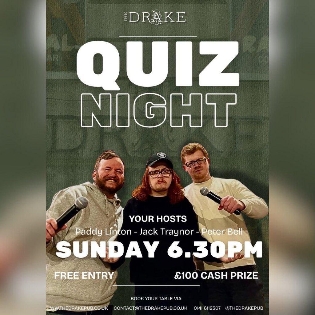 Sunday Quiz Night