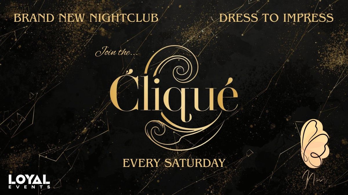 Clique Saturdays - HALLOWEEN 2025! - at Bath's BRAND NEW Nightclub!