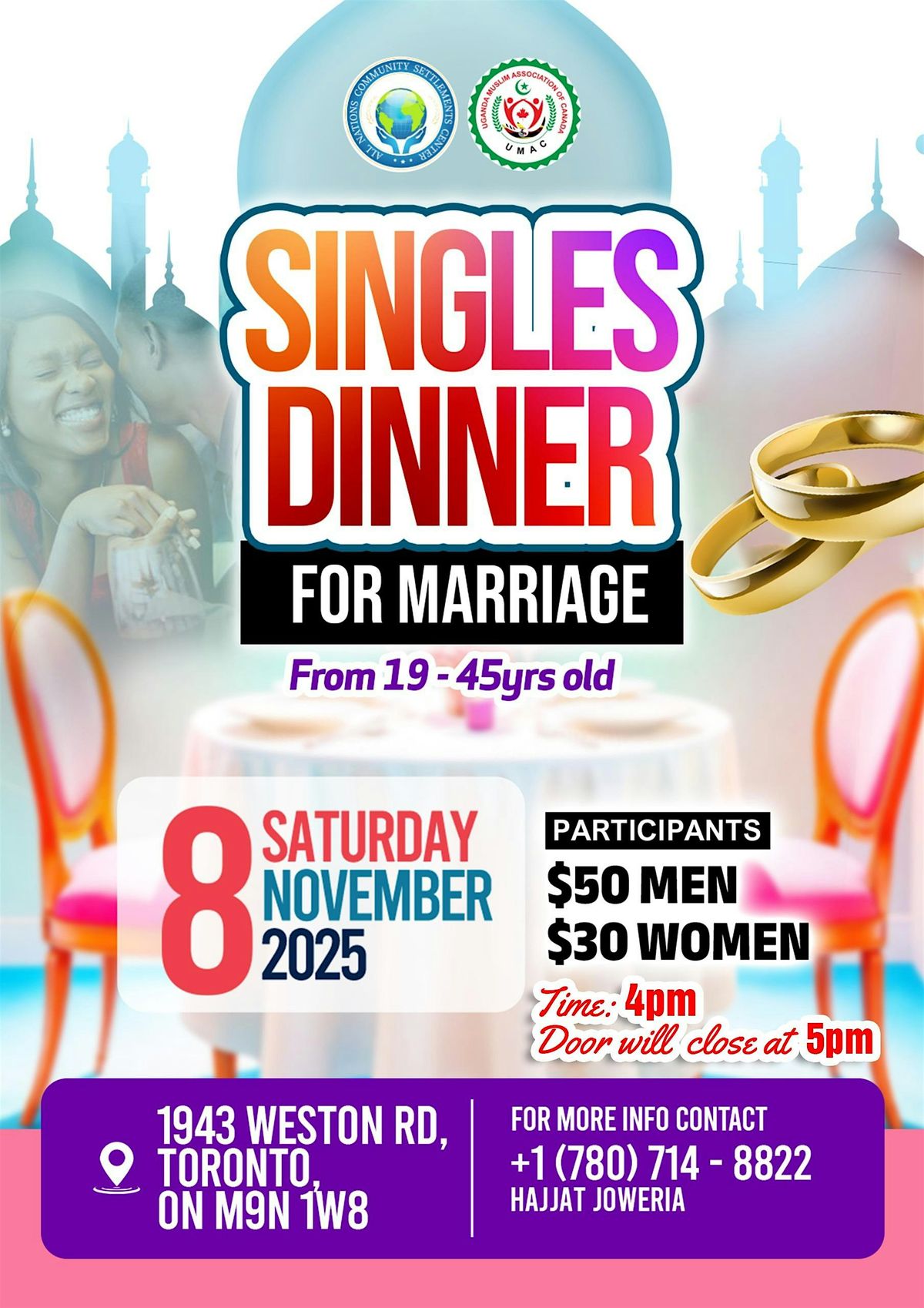 Umac End Of 2025 Singles Dinner