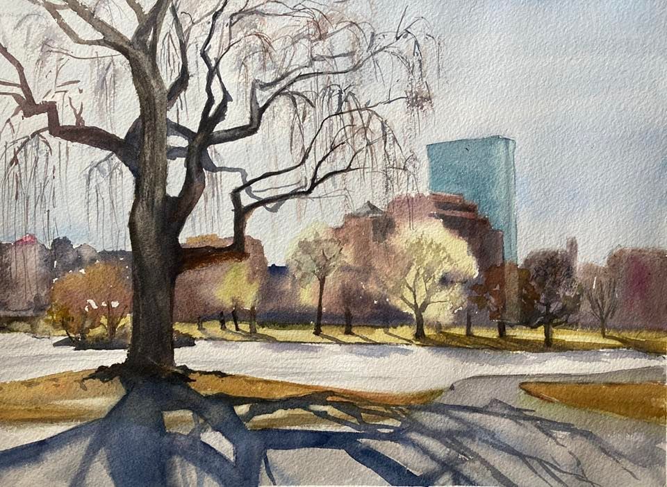 Public Reception for Watercolor Show at the Medford Library Medford