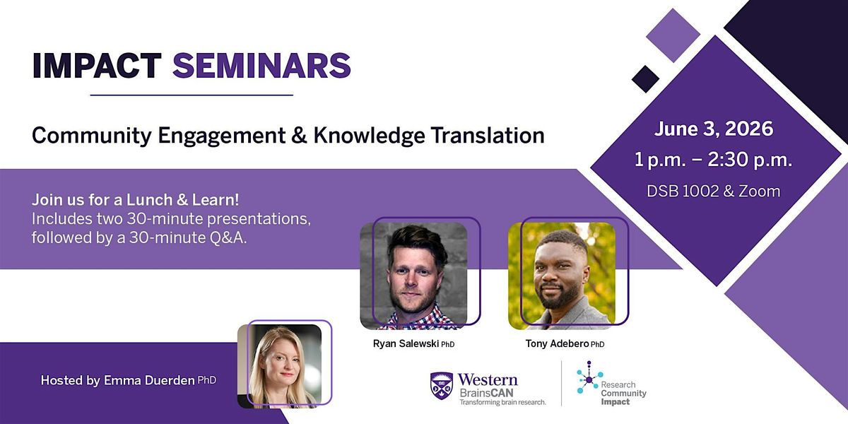 Community Engagement and Knowledge Translation